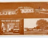Alamo Plaza Courts Postcard Nashville TN 1941 - $10.89