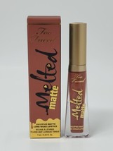 New Authentic Too Faced Melted Matte Liquified Lipstick Full Size Makin Moves  - $17.77