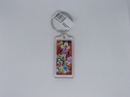 Disney Mickey Minnie Mouse Donald Daisy Duck Pluto Goofy Gang Keychain Key Ring - £10.95 GBP