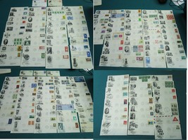 STAMPS 1962 -1988 FIRST DAY OF ISSUE stamps and envelopes 451 STAMPS LOT... - $3,126.41