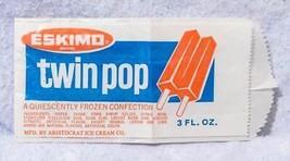 Vintage Eskimo Twin Pop Frozen Treat Packaging Advertising mv - £22.98 GBP