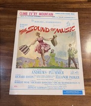 Vtg Sheet Music The Sound Of Music Climb Ev&#39;ry Mountain Julie Andrews - £5.76 GBP