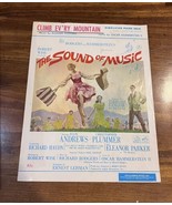 Vtg Sheet Music The Sound Of Music Climb Ev&#39;ry Mountain Julie Andrews - £5.73 GBP