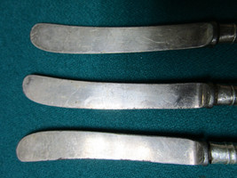 STERLING 3 FRUIT KNIVES 7&quot;  - £96.75 GBP