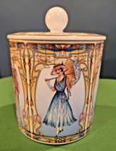 Vintage Seltmann Weiden Bavaria Germany Porcelain Ceramic Jar - £54.84 GBP