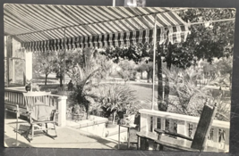 c1910 East Annex Hotel Veranda Vista Del Arroyo Hotel Pasadena CA Trade Card - £7.49 GBP