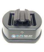 Elite Relief Portable Muscle Recovery Roller Compact Travel Massager Black - $21.54 CAD