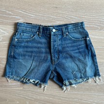 BDG Urban Outfitters Boyfriend Low-Rise Distressed Cutoff Denim Jean Sho... - $34.99