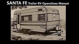 TRAVELEZE SANTA FE CAMPER TRAILER OPERATION MANUALs -320pg RV Service &amp; ... - $23.75