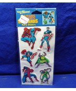 Vintage 1987 Marvel Super Hero Puffy Stickers - $13.80 CAD