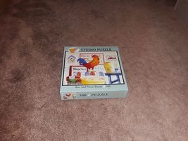 bits and pieces country rooster 500pc country puzzle 16x20 maureen mccarthy - $8.00