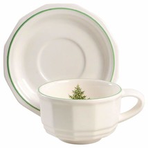 Pfaltzgraff Christmas Heritage Cup &amp; Saucer - £11.46 GBP