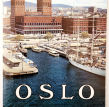 1977 Oslo Norway Tourist Guide Travel Souvenir Booklet Vintage Travel Gu... - $35.02 CAD