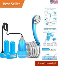 Compact Electric Camping Shower with Rechargeable Batteries - Lightweigh... - $1,105.18 MXN