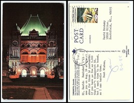 CANADA Postcard - Toronto, Provincial Parliament Building At Night O30 - £2.36 GBP