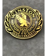 Vintage 1991 Winston Motor Sports 20th Anniversary Hat Lapel Pin Nascar KG - $187.41 MXN