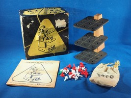 Vintage Tric Tac Toe Game - £9.65 GBP