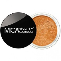 MICA BEAUTY Mineral Eye Shadow Glitter BRILLIANCE 84 Orange Full Size 2.... - £14.93 GBP