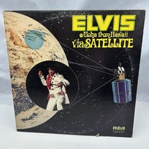 Elvis Aloha From Hawaii Via Satellite Album Vinyl Record Vintage RCA Rec... - $18.40