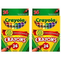 Pack of (2) NEW Crayola Peggable 24 Count Crayons - £7.34 GBP