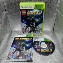 Lego Batman 3 Beyond Gotham Xbox 360 Tested &amp; Working Cib - £4.71 GBP