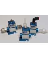 Lot of 2 Parker Partek PV-3-1132-01 Pneumatic Actuated 2 Way Valves - USED - $1,816.40 MXN