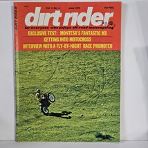 Dirt Rider Magazine June 1973 Motorcycling Motocross Bultaco 125 Pursang Old Ads - £14.54 GBP