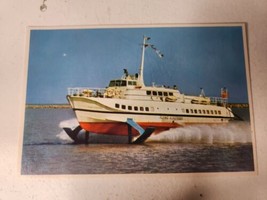 Vintage Flying Albatross Macao Hydrofoil Postcard Boat - $3.95