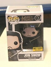 Funko Pop Jon Snow 07 Beyond The Wall Game of Thrones Action Figure Mislabeled - £141.17 GBP