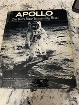 Apollo :Ten Years since Tranquillity Base by Tom D. Crouch (1979 Hardcover Rare - £10.77 GBP