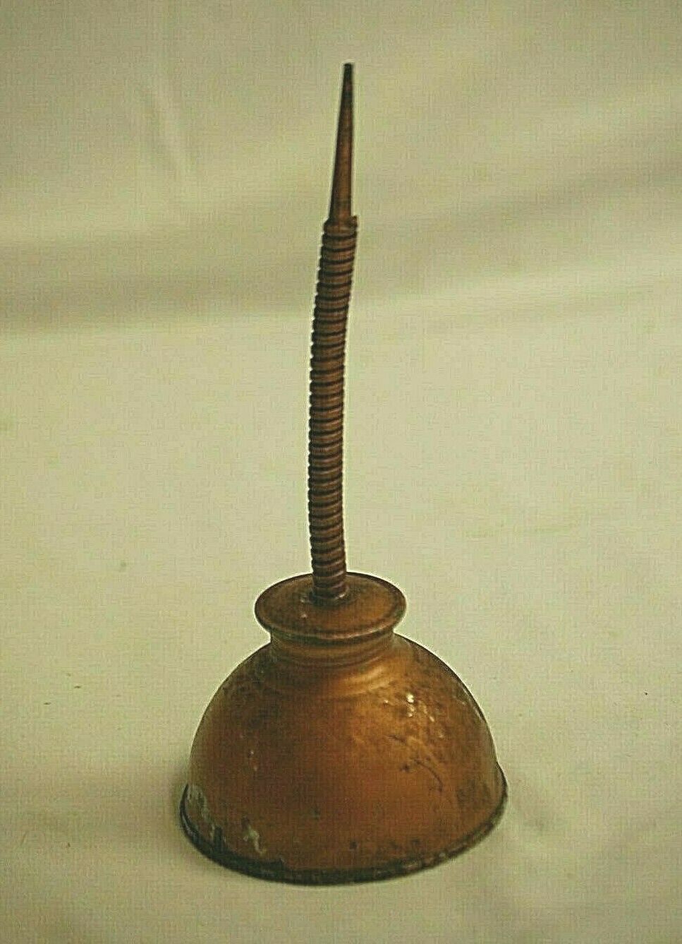 Vintage Premier Oil Can Mechanics Tool Garage Tool Rat Rod Man Cave Deco... - $12.86