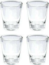 Shot Glasses Round 1.5 oz Shot Glass with Heavy Base 2"W x 2.25"H - $14.85 Shot Glasses Round 1.5 oz Shot Glass with Heavy Base 2"W x 2.25"H - $14.85