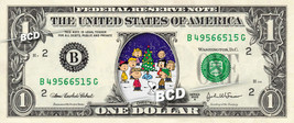 CHARLIE BROWN Christmas on a REAL Dollar Bill Cash Money Collectible Memorabilia - £7.03 GBP