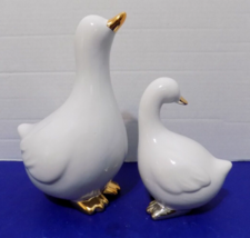 NEW Ceramic Ducks Duckling Rustic Home Animal Farm House Decor  Set of 2 - £13.18 GBP