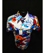 Robert Graham Danti - Colorful Short Sleeve - Men&#39;s Classic Fit Size Med... - $5,607.02 MXN