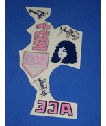 Kiss Tattoos Vintage 1977 Casablanca Used Sheet 7 Remaining - $14.99