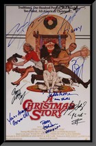 A Christmas Story cast signed movie poster - £562.64 GBP