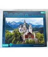 Neuschwanstein Castle Bavaria 2000 Piece Buffalo Games Puzzle NEW Sealed - £22.68 GBP