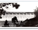 RPPC Grand Coulee Dam Da Sotto Coulee Wa Sawyers Foto 16-513 Cartolina R5 - £4.05 GBP