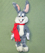 Vintage 1993 24K Bugs Bunny 16&quot; Special Effects Stuffed Animal Looney Tunes Toy - £12.33 GBP
