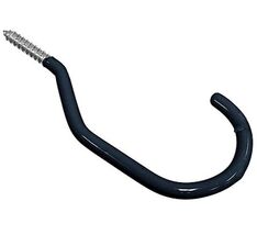 Hillman Hardware Essentials 852703 Black Vinyl Coated Steel Bike Hook - $16.79