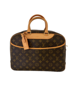 Louis Vuitton Monogram Deauville Hand Bag Brown Canvas - €845,47 EUR