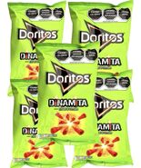 Sabritas Doritos Dinamita Chile y Limon box with 5 SMALL bags - $21.73
