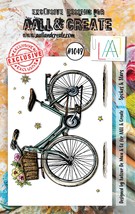 AALL And Create A7 Photopolymer Clear Stamp Set-Spokes &amp; Stars - $27.68
