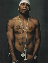 The Artist Nelly 2012 Got Milk advertisement R&amp;B Singer 8 x 11 ad print - $4.23