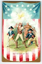 4th Of July Postcard Tuck Independance Day Series 109 Spirit Of 76 Patriotic - £12.70 GBP
