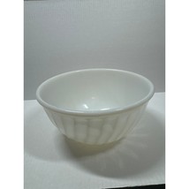 Anchor Hocking Fire King Milk Glass Swirl 9” x 41/2” White Bowl  - $27.45