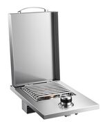 Outdoor/Indoor Drop-in Gas Single Side Grill Burner, 19.69&quot; x 12.6&quot; x 6.3&quot; - $282.15