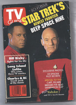 Captain Picard and Commander Sisko Star Trek 1993 TV Guide, Next Generation, DS9 - £14.84 GBP