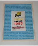 1965 Datsun Sales Brochure Booklet - PLUS 2 FLIERS! (see pics) - £11.81 GBP